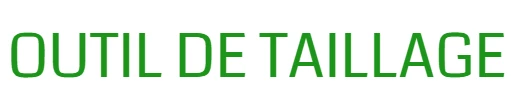 Outil de taillage Soldes