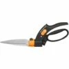 Fiskars Cisaille à Gazon, Lames Rotatives, Mécanisme Anti-bourrage Servo-System, Longueur: 34,4 Cm, Lames En Acier/Poignées En Plastique, Noir/Orange, GS42, 1000589 -Outil de taillage Soldes 10641591 1