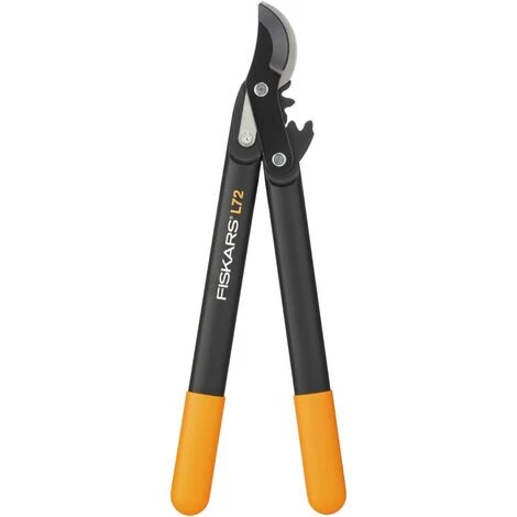 Fiskars Coupe-branches à Lames Franches Pour Bois Vert, Système à Crémaillère PowerGear, Diamètre De Coupe: 2,8 Cm, Lames En Acier Trempé Avec Revêtement Antiadhésif, Longueur: 46 Cm, Noir/Orange, L72, 1001555 3 Fiskars Coupe-branches à Lames Franches Pour Bois Vert, Système à Crémaillère PowerGear, Diamètre De Coupe: 2,8 Cm, Lames En Acier Trempé Avec Revêtement Antiadhésif, Longueur: 46 Cm, Noir/Orange, L72, 1001555