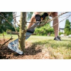 Fiskars Serpe à Long Manche, Longueur: 94,5 Cm, Revêtement Antiadhésif, Lame En Acier Trempé/Manche Résistant En Fibre De Verre, Étui De Rangement Et De Transport Inclus, Noir/Orange, WoodXpert, XA23, 1003621 -Outil de taillage Soldes 10641652 5