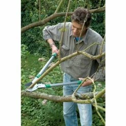 HELIOTRADE Coupe Branche à Crémaillère Et Enclume Démultiplié 75 Cm Diam De Coupe 38 Mm -Outil de taillage Soldes 11247424 4