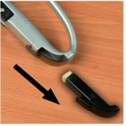 HELIOTRADE Sécateur à Crémaillere 195 Mm A Contre Lame Crantée -Outil de taillage Soldes 11264216 4