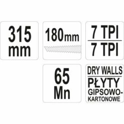 YATO Scie à Guichet Pour Placo Outil Pro -Outil de taillage Soldes 12195533 3