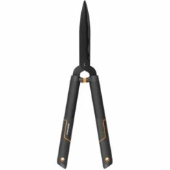 Fiskars Cisaille à Haie SingleStep, Lame Ondulée, Lames En Acier Haute Qualité, Longueur: 60 Cm, Noir Mat, HS22, 1001433