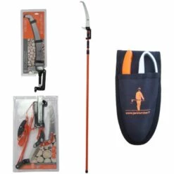 WELKUT Kit Scie Echenilloir + Sécateur Crémaillière