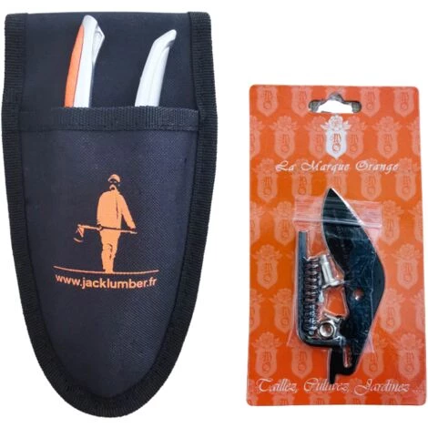 JACK LUMBER Sécateur Crémaillère 2 En 1 Crémaillère Et Coupe Franche 3 JACK LUMBER Sécateur Crémaillère 2 En 1 Crémaillère Et Coupe Franche