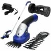 ECD GERMANY Taille-haie 2en1 à Batterie Cisaille-haie Tondeuse à Gazon 3,6 V + Accessoires -Outil de taillage Soldes 23117811 1