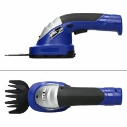 ECD GERMANY Taille-haie 2en1 à Batterie Cisaille-haie Tondeuse à Gazon 3,6 V + Accessoires -Outil de taillage Soldes 23117811 2