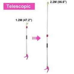 DRILLPRO Télescopique Long Reach Pruner Cut Fruit Tree Cutter Picker Garden LAVENTE -Outil de taillage Soldes 23253772 4