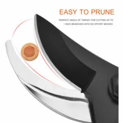ASUPERMALL Secateur A La Main Elagage Ciseaux Direction Trimmer Arbre Limb Coupe Scecateur Jardinage Outil Avec 1 Pouce Capacite De Coupe Pour Les Plantes Patio Jardin Pelouse Bonsai Roses Herbes -Outil de taillage Soldes 23736182 5