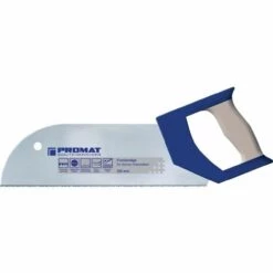 PROMAT Scie à Placage Longueur De Lame 325 Mm Dents Par Pouce Poignée Confort à 2 Composants Pour Des Panneaux De Bois Fines