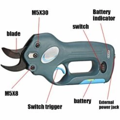 MANTA Sécateur électrique Sans Fil 150W Sécateur Coupe-bordure De Jardin -Outil de taillage Soldes 25392597 3