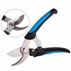 Triomphe Sécateur De Jardin Bleu Arbre Fruitier à économie De Main-d'œuvre Branches épaisses Sécateur Sécateur De Jardin Outils Pour Sécher Les Branches Et Les Branches, Revêtement Antiadhésif, Acier De Haute Qualité