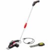ELEM GARDEN TECHNIC Cisaille - Taille Haies 3.6V Lithium + Manche - El -Outil de taillage Soldes 27638326 1