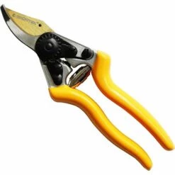 DEVENIRRICHE Sécateur De Jardin Lame Franche Z-19. Cisaille Universelle 200 Mm. Lame En Acier Forgé Recouverte En Titane. Poignées Ergonomiques.