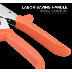 ASUPERMALL Secateur Lame En Acier Secateur Avec Poignees Ergonomiques Jardinage Ciseaux Elagage Bonsai Coupe De Jardinage Professionnel D'Outils A Main Ciseaux Kit, M -Outil de taillage Soldes 28358419 3