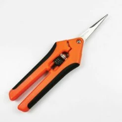 Perle Rare Sécateur De Jardinage Manuel Professionnel En Acier Inoxydable G85 Orange Noir Ciseaux De Jardinage Droit Emballage De Carte (orange)