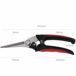 Betterlife Sécateur De Jardinage En Acier Inoxydable Cisailles Pour Arbres Fruitiers De Jardin Verger Branches D'élagage Cisailles à Branches épaisses Ciseaux De Jardin Outils -Outil de taillage Soldes 30053323 5