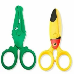 ILoveMilan Ciseaux Pour Enfants à Tête Ronde Mini Ciseaux De Jardinage 2 Pièces