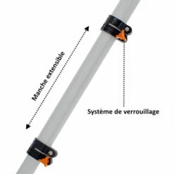 GT GARDEN Scie D'élagage Télescopique - Longueur 300 Cm -Outil de taillage Soldes 31557753 3