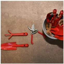 AC-DÉCO Sécateur - L 1,4 X L 3,5 X H 14,1 Cm - Rouge - Livraison Gratuite - Rouge -Outil de taillage Soldes 31845767 3