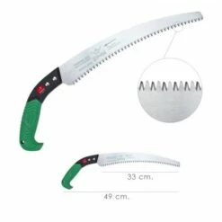 Sega Samurai Curva Mango Gomma 330 Mm.