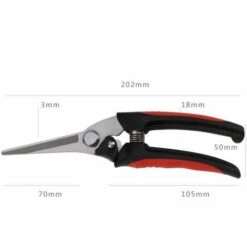 Kueatily Perle Rare Sécateur De Jardinage En Acier Inoxydable Cisailles Pour Arbres Fruitiers De Jardin Verger Branches D'élagage Cisailles à Branches épaisses Ciseaux De Jardin Outils -Outil de taillage Soldes 35648695 5