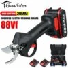 LBTN 220V 500W Sécateur Electrique Avec 2 Batterie Capacité De Bonsa? De Jardin Rechargeable -Outil de taillage Soldes 42049902 1
