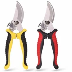 Ciseaux D'élagage - Sécateurs De Dérivation Sécateur à Main Léger Avec Mécanisme De Verrouillage —rouge,HANBING -Outil de taillage Soldes 47162947 5