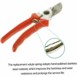 READCLY Remplacement Volute Spring 5PCS Jardin En Acier Inoxydable Sécateur Spring Pièces -Outil de taillage Soldes 48335096 5
