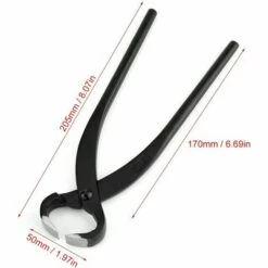 READCLY Bonsai Sécateur Feuilles Coupe-Bonsaï Outil D'élagage D'arbre Bonsaï 20cm Manganèse Acier Alliage Pinces Outils Cisaillement Bonsai Jardinage Débutants Jardin Branche Outils Cise (205mm Coupeur) -Outil de taillage Soldes 48335106 3