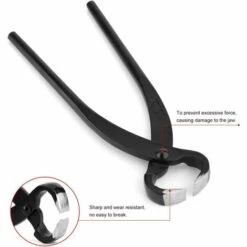 READCLY Bonsai Sécateur Feuilles Coupe-Bonsaï Outil D'élagage D'arbre Bonsaï 20cm Manganèse Acier Alliage Pinces Outils Cisaillement Bonsai Jardinage Débutants Jardin Branche Outils Cise (205mm Coupeur) -Outil de taillage Soldes 48335106 4