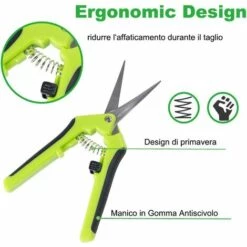 READCLY 3 Sécateurs De Jardinage Pour Bonsaïde De Haute Précision Ciseaux De Jardinage à La Main Avec Lames En Acier Inoxydable Pour Fleurs Et Plantes -Outil de taillage Soldes 48335230 5