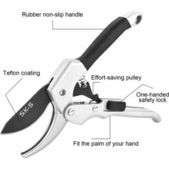 READCLY SéCateur Jardin, SéCateur Multifonction En Acier Inoxydable, Ciseaux De Jardin Pour Couper Le Feuillage, Les Vignes, Les Arbustes, Les, Cisaille 20mm Fleurs Vignes Plantes De Jardin -Outil de taillage Soldes 48335237 3