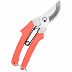 SUPERSELLER Sécateur Sécateurs Sécateurs Ciseaux De Jardinage Professionnels Lame En Acier Inoxydable Coupe-bonsaï Poignées Antidérapantes Kit D'outils De Jardinage Pour Plantes Rose Fleurs Fruits Arbre De Noël, Orange - Orange