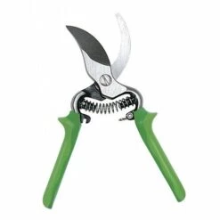 RIBIMEX Sécateur Forgé 8'' Lames Courbes Poignées Gainées Bi-matière