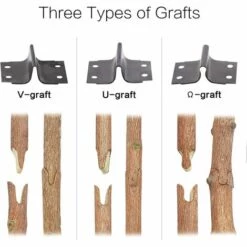 FONTAINEBLEAU Ciseaux De Greffage Professionnels, Parfaits Pour Le Jardinage, L’élagage Et Le Greffage D’Arbres Fruitiers Et De Plantes -Outil de taillage Soldes 49196919 2