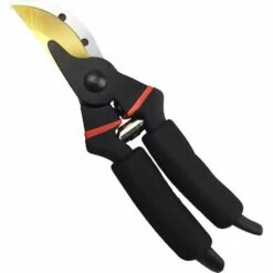 Sécateur De Jardin Lame Franche En Acier Et Titane Ciseaux à Fleurs Coupe Bypass Bois Sec, Fontainebleau