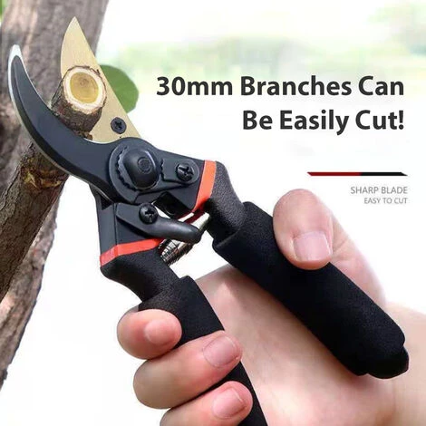 LIFCAUSAL Cisailles De Jardin Sécateur Cisailles Branche Cisailles épaissies Haute Dureté Branche élagage Arbres Fruitiers Cisailles Usages Multiples Pour Pépinière Branches Fleurs 5 LIFCAUSAL Cisailles De Jardin Sécateur Cisailles Branche Cisailles épaissies Haute Dureté Branche élagage Arbres Fruitiers Cisailles Usages Multiples Pour Pépinière Branches Fleurs – Image 3