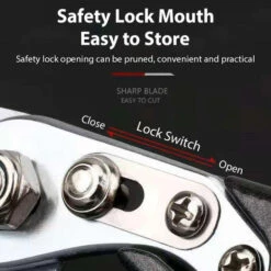 LIFCAUSAL Cisailles De Jardin Sécateur Cisailles Branche Cisailles épaissies Haute Dureté Branche élagage Arbres Fruitiers Cisailles Usages Multiples Pour Pépinière Branches Fleurs 11 LIFCAUSAL Cisailles De Jardin Sécateur Cisailles Branche Cisailles épaissies Haute Dureté Branche élagage Arbres Fruitiers Cisailles Usages Multiples Pour Pépinière Branches Fleurs -Outil de taillage Soldes 52587653 5