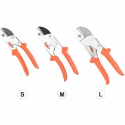 LIFCAUSAL Sécateur Sécateur à Lame En Acier Avec Poignées Ergonomiques Ciseaux D'élagage De Jardinage Bonsai Cutters Outil à Main De Jardinage Professionnel Pour Plantes Rose Fleurs Arbres Fruitiers Taille Moyenne -Outil de taillage Soldes 52728414 2