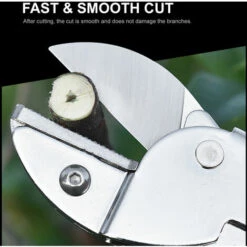LIFCAUSAL Sécateur Sécateur à Lame En Acier Avec Poignées Ergonomiques Ciseaux D'élagage De Jardinage Bonsai Cutters Outil à Main De Jardinage Professionnel Pour Plantes Rose Fleurs Arbres Fruitiers Taille Moyenne -Outil de taillage Soldes 52728414 5