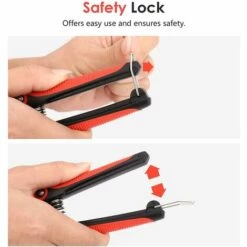 MONLY Sécateurs, Sécateurs Manuels De Jardinage En Acier Inoxydable Pour La Cueillette Des Fruits, La Taille Des Plantes Et Des Fleurs -Outil de taillage Soldes 53935004 4