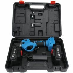 DRILLPRO Sécateur Sur Batterie Sans Fil 30mm 2 Batteries -Outil de taillage Soldes 54130917 4