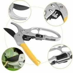 MONLY Ciseaux De Jardinage Taille De Branche Outils De Taille De Haie Sécateur Acier à Haute Teneur En Carbone -Outil de taillage Soldes 56197283 3