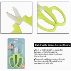 CADEAUX Ciseaux De Jardin Professionnels Avec Poignée, Ciseaux à Fleurs Verts 9 CADEAUX Ciseaux De Jardin Professionnels Avec Poignée, Ciseaux à Fleurs Verts -Outil de taillage Soldes 56623373 3