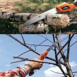 Lot De 2 Scie Arboricole Pliante TOPSHAK TS-DS2 Lame 210 Mm -Outil de taillage Soldes 57550254 5