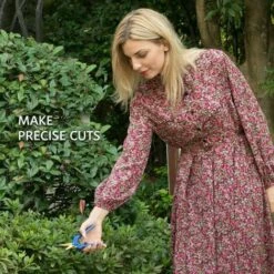 DENUOTOP Sécateur 1 Pièce De Sécateur à Main De Jardinage Avec Lames De Précision Courbées Revêtues De Titane