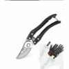 Sécateur, Ciseaux De Sécateur De Contournement Professionnel Avec Ressorts Intégrés, Coupe-arbres Sécateurs, Sécateur à Main, Cisailles De Jardin, Tondeuses De Jardin - Manche En Métal (lame En Acier SK5) + Gants + Ceinture Sécateur LITZEE -Outil de taillage Soldes 57658983 1