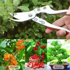 GRID COOL Sécateur En Acier Inoxydable SK5 Permettant Des Coupes Précises - Idéal Pour Tailler Des Haies, Arbres, Plantes, Etc -Outil de taillage Soldes 58348847 3